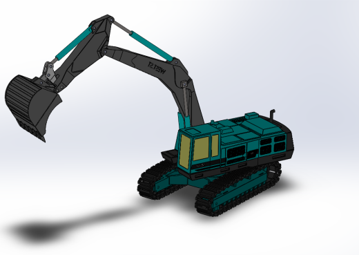 履带挖掘机缩略图